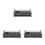 3Pcs Acrylic Organizer Tray Modern Glasses Holder for Bars 9
