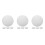 12Pièces Toile Tendue Ronde Blanche, Art Durable Pour Studio 7