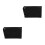 2Pcs Secure Black Locking Bag with Combination Lock for Travel Use 7