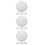 12Pièces Toile Tendue Ronde Blanche, Art Durable Pour Studio 6