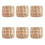 30Pcs Elegant Rustic Straw Wicker Napkin Rings for Wedding and Dining 3