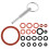 4Sets Coffee Maker Wrench Set Silicone Ring for Coffee Machine Repair 1