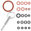 4Sets Coffee Maker Wrench Set Silicone Ring for Coffee Machine Repair 3
