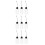 9Pcs White Plastic Oil Pot for Sewing Machine with Iron Spout Cap 6