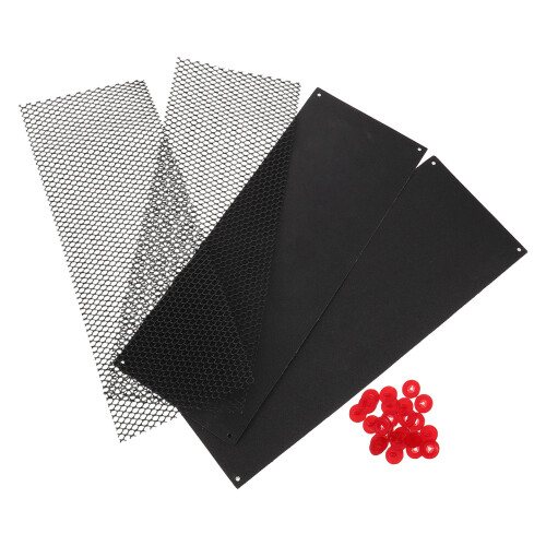 3Sets Small Pet Wheel Replacement Pad Black Silent Abrasive Mat 1