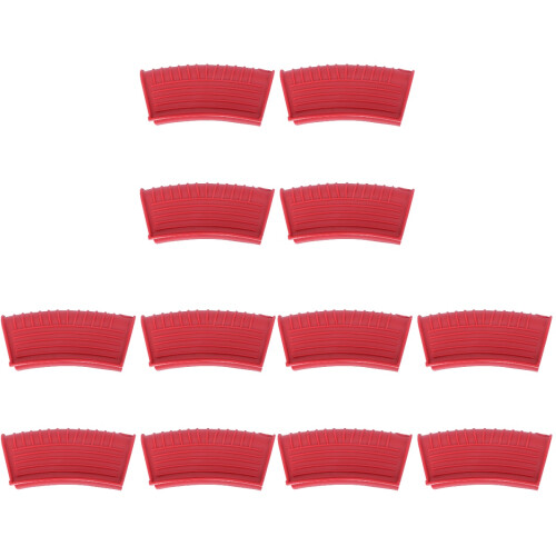 12Pcs Silicone Heat-Resistant Pot Side Handle Covers for Kitchen Use 2