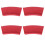 12Pcs Silicone Heat-Resistant Pot Side Handle Covers for Kitchen Use 2