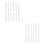 24Pièces Embouts Blancs Polyester Pour Marqueurs Craie Remplacement 8