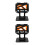 2Pcs Portable Foldable Tablet Holder Adjustable Desktop Phone Stand 6