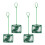 24Pcs Square Green Plastic Fish Tank Nets Compact for Aquarium Care 3