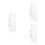 3Pcs Easy Install Acrylic Office Door Signs Double Sided Display 5