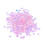 800Pièces Accessoires Couture Patchs Fleurs Sequins Rose Pour Habits 8
