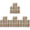 40Pcs Lightweight Wood Table Numbers 1-10 Rustic Assorted Color Decor 2
