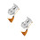 2Pcs Resin Graduation Prizes Silver Desktop Figurines for Students 9