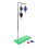 3Sets Physics Teaching Set Pulley Block Stand ABS Iron for Experiment 1