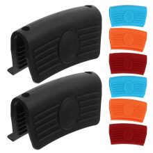 8Pairs Silicone Hot Pan Handle Sleeves Non-Slip Grip Covers for Pots