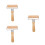 3Pcs Hardwearing Wood Rolling Pins Ergonomic Dough Rollers for Baking 6