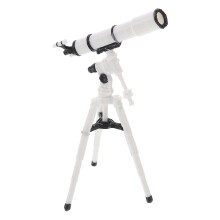 3Pcs Miniature White Telescope Decorations for Kids Dollhouse Play