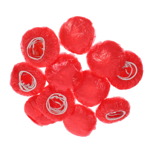 300Pcs Red Protective Detector Covers Plastic Fire Alarm Caps 2