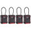 4 Sets Wall Mount Key Lock Box With Combination Lock Large Storage 6