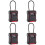 4 Sets Wall Mount Key Lock Box With Combination Lock Large Storage 7