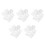 50Sets Clear Acrylic Security Hasp Strong Mini Lock for Boxes Doors 7