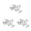 30Pcs Adjustable Aquarium Air Valve Plastic Fish Tank Air Pump Control 9