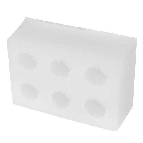 2Pcs Durable Silicone Strawberry Molds for Fondant Cake Candy Baking