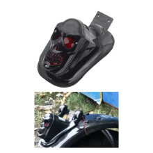 Motorcycle Skull Rear Light Turn Signal Brake Lamp License Plate Lamp Rear Tail Light Motorcycle Accessories