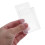 50Pcs Clear Foldable Plastic Boxes Airtight Food and Gift Packaging 4