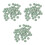 117Pcs Aroma Diffuser Beads Light Green Volcanic Stone 5