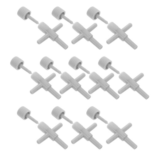 30Pcs Adjustable Aquarium Air Valve Plastic Fish Tank Air Pump Control 2