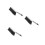 3Pcs White Handheld Dusting Brush for Car Sofa Bed Cleaning 6