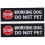 6Pcs Comfortable Polyester Service Animal Dog Vest Patches 2