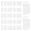 50Pcs Clear Foldable Plastic Boxes Airtight Food and Gift Packaging 10