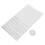 500Pièces Aluminium Argenté Pour Mariage 2