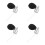 4Pcs Fine Mist Spray Pump Black Replacement Caps for Perfume Bottles 5