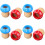 8Pcs Compact Wooden Kaleidoscopes Assorted Colors Fun Kids Playthings 5