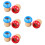8Pcs Compact Wooden Kaleidoscopes Assorted Colors Fun Kids Playthings 7