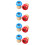 8Pcs Compact Wooden Kaleidoscopes Assorted Colors Fun Kids Playthings 8