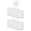5Sets Assorted Foam Braiding Board with Pins for DIY Bracelet Weaving 1