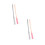 4Pcs Long Handle Silicone Foot Scrubber Brush for Shower Multi-Color 7