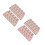 20Pcs Red Christmas Cotton Candy Storage Bags with Drawstring Closure 5