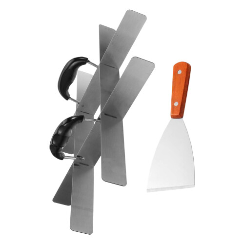 2Sets Stainless Steel Cake Divider Cutter with Handle for Equal Slices 2