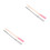 4Pcs Long Handle Silicone Foot Scrubber Brush for Shower Multi-Color 3