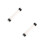 2Pcs Clear Acrylic Magnifying Ruler for Books Maps and Craft Tools 9