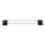 2Pcs Clear Acrylic Magnifying Ruler for Books Maps and Craft Tools 2