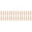 30Pièces Balustres Bois Massif Khaki Protection Escalier Décorative 4