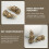 Brave Key Charm Vintage Luck Keychain Pendant 5
