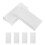 18Pcs Cordless White Plastic Roller Shade Pull Down Clips for Home Use 1